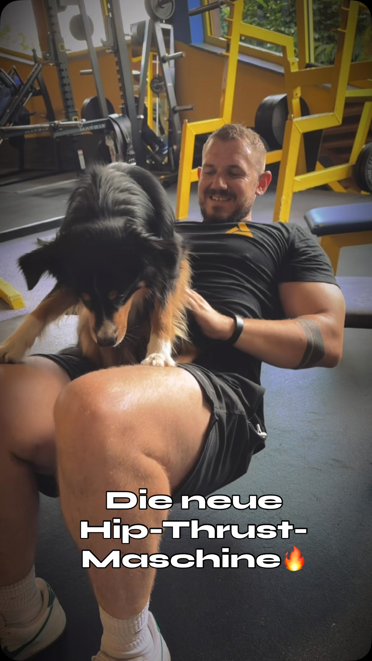 Beckenheben mit der Langhantel war gestern…

Heute trainieren wir mit Smilla – The Machine. 🐶🍑

Sie bringt zwar keine 10