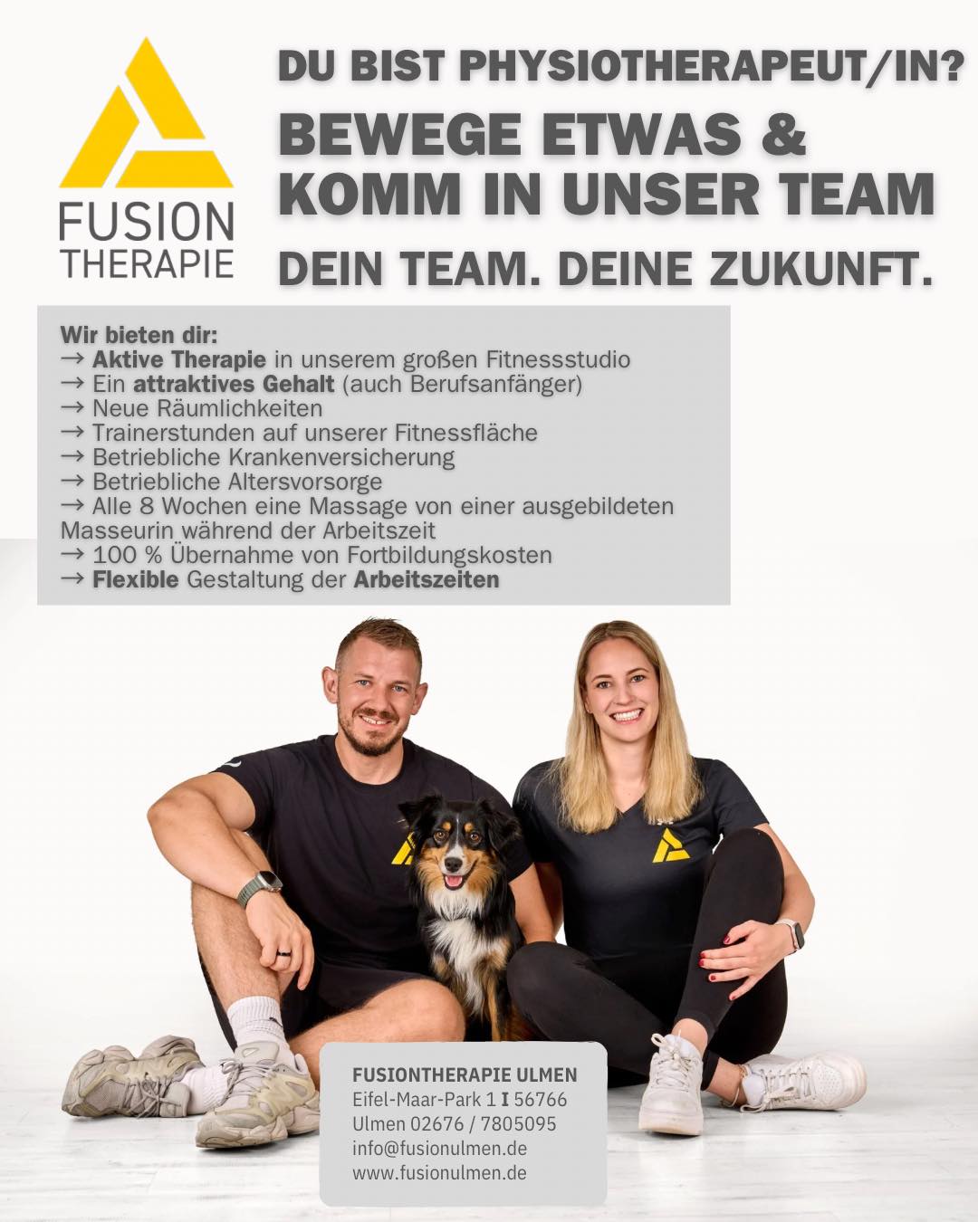 Du hast deine Ausbildung geschafft. Und jetzt?

Du kannst irgendwo anfangen.

Oder dort, wo Physiotherapie neu gedacht w